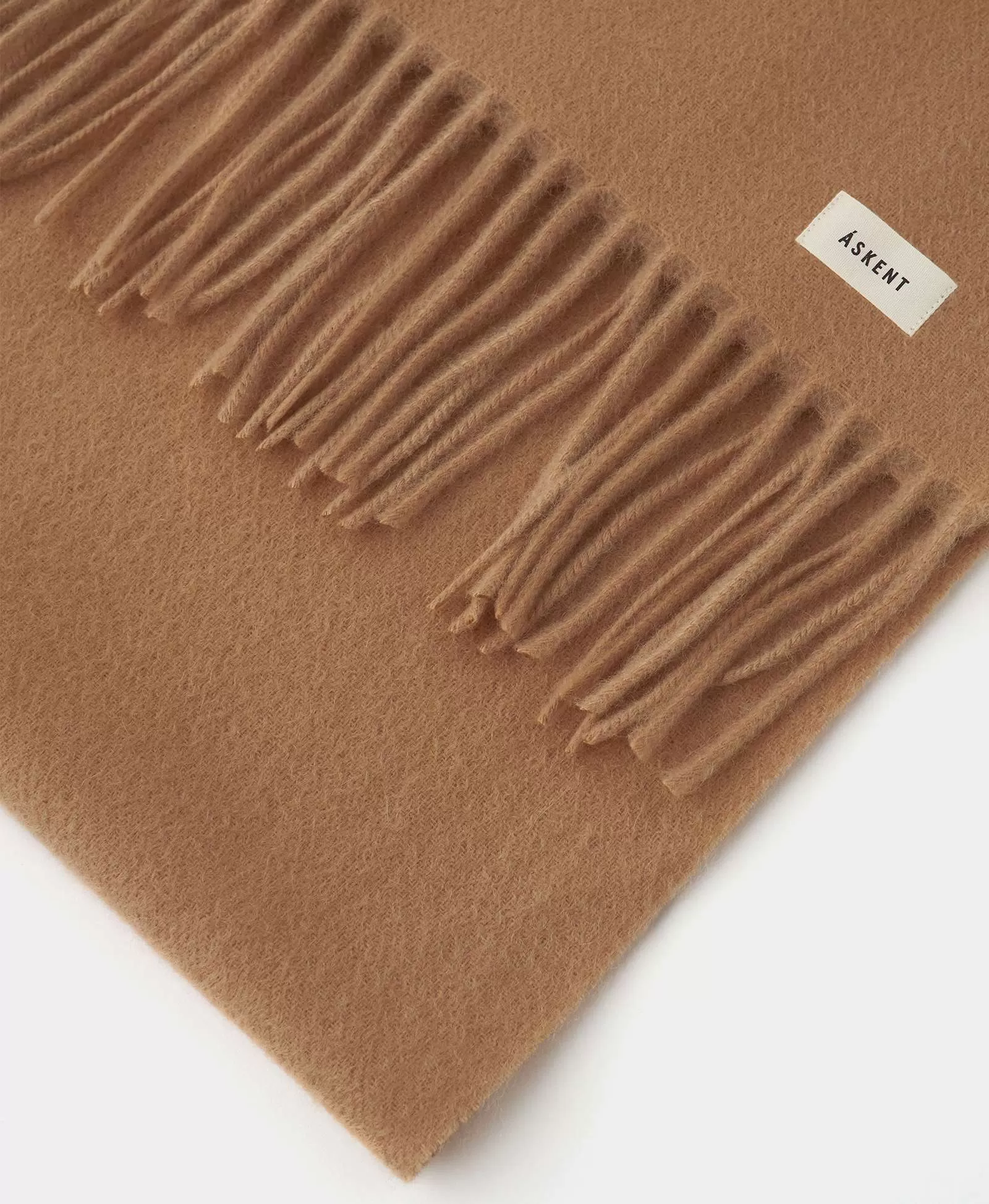 Шарф из кашемира. Цвет: beige. Вид 4