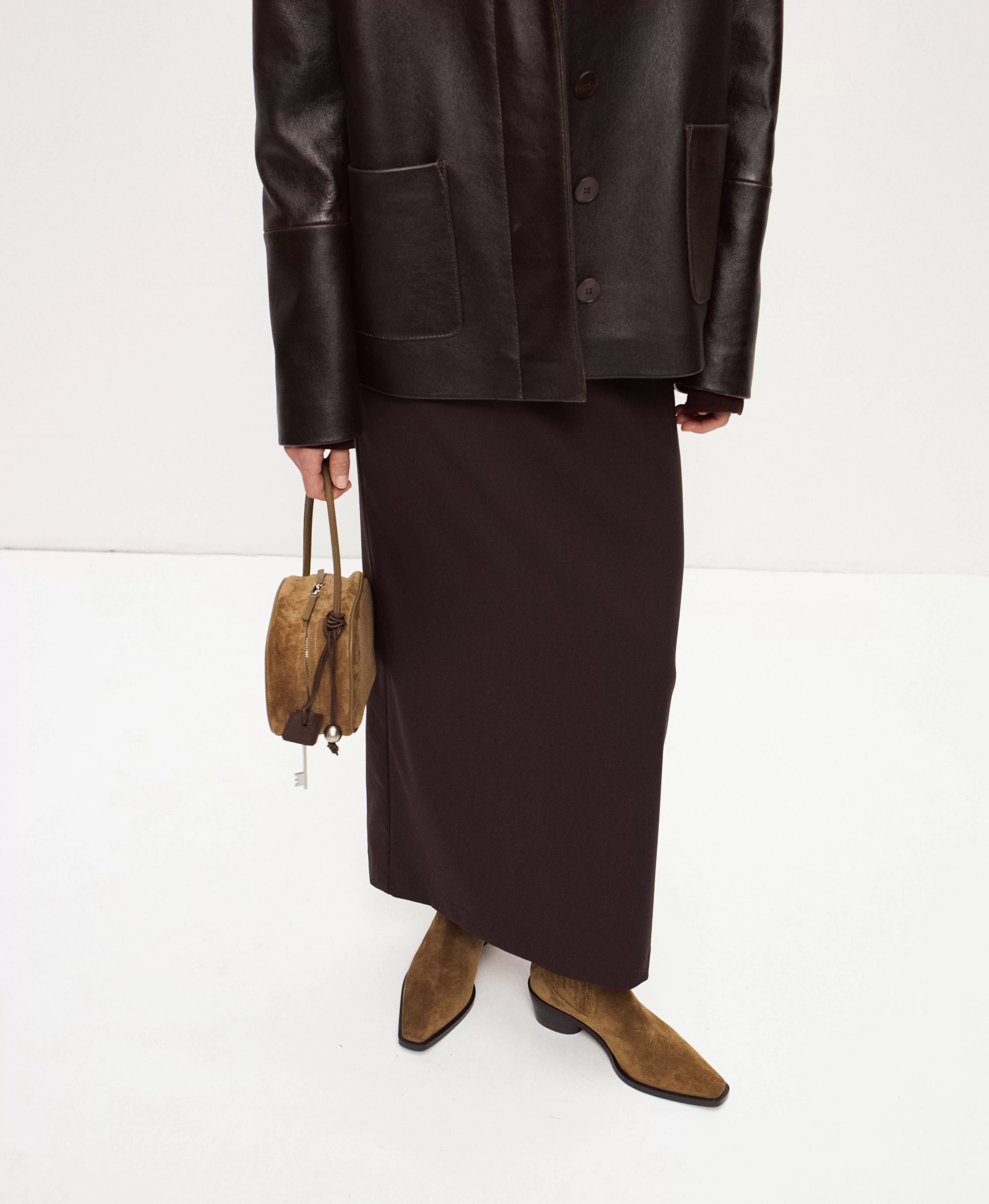 СУМКА BOWLING/ MINI. Цвет: breen. Вид 6