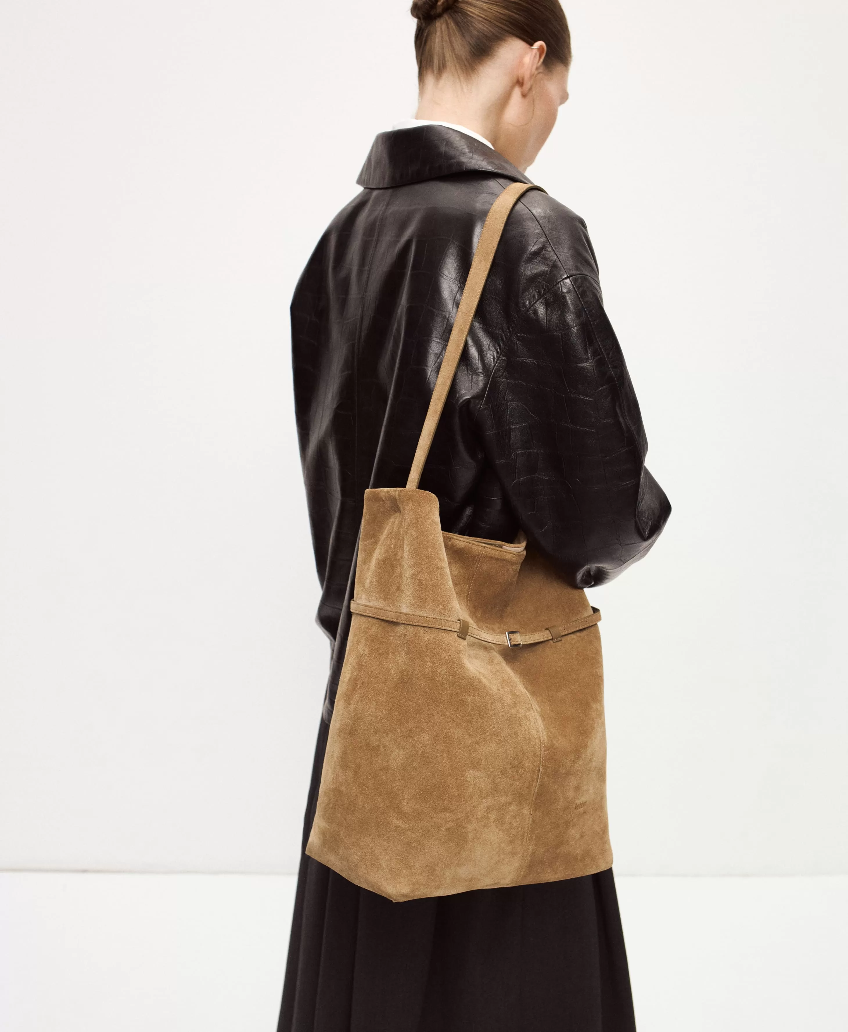 DAILY TOTE / BELTED. Цвет: breen. Вид 6
