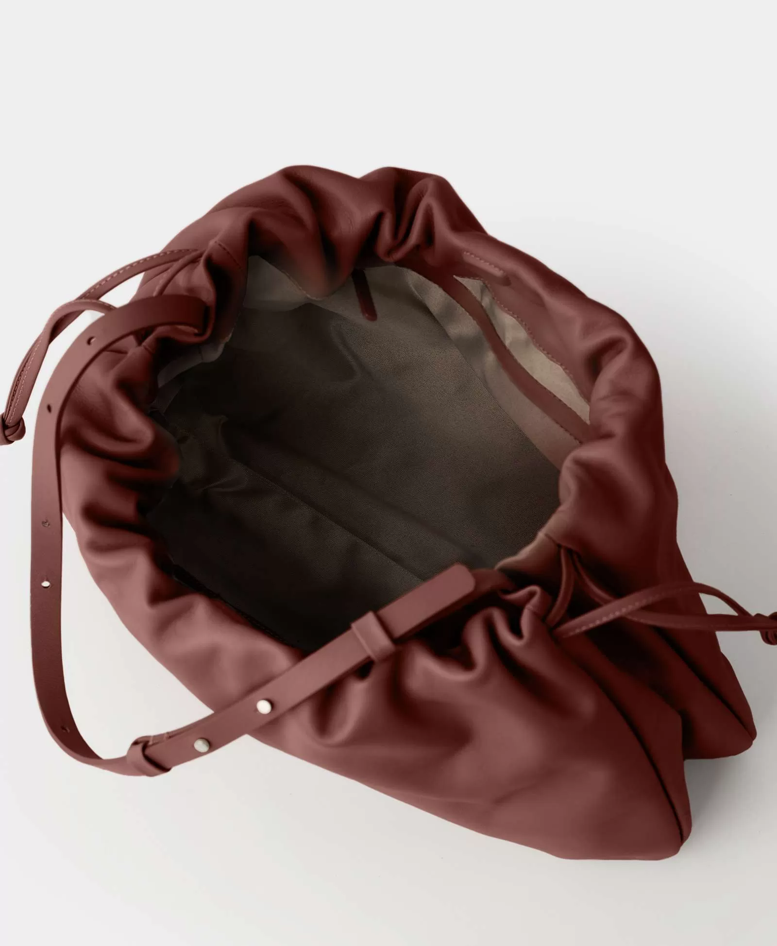 POUCH BAG / MAXI. Цвет: rust. Вид 10