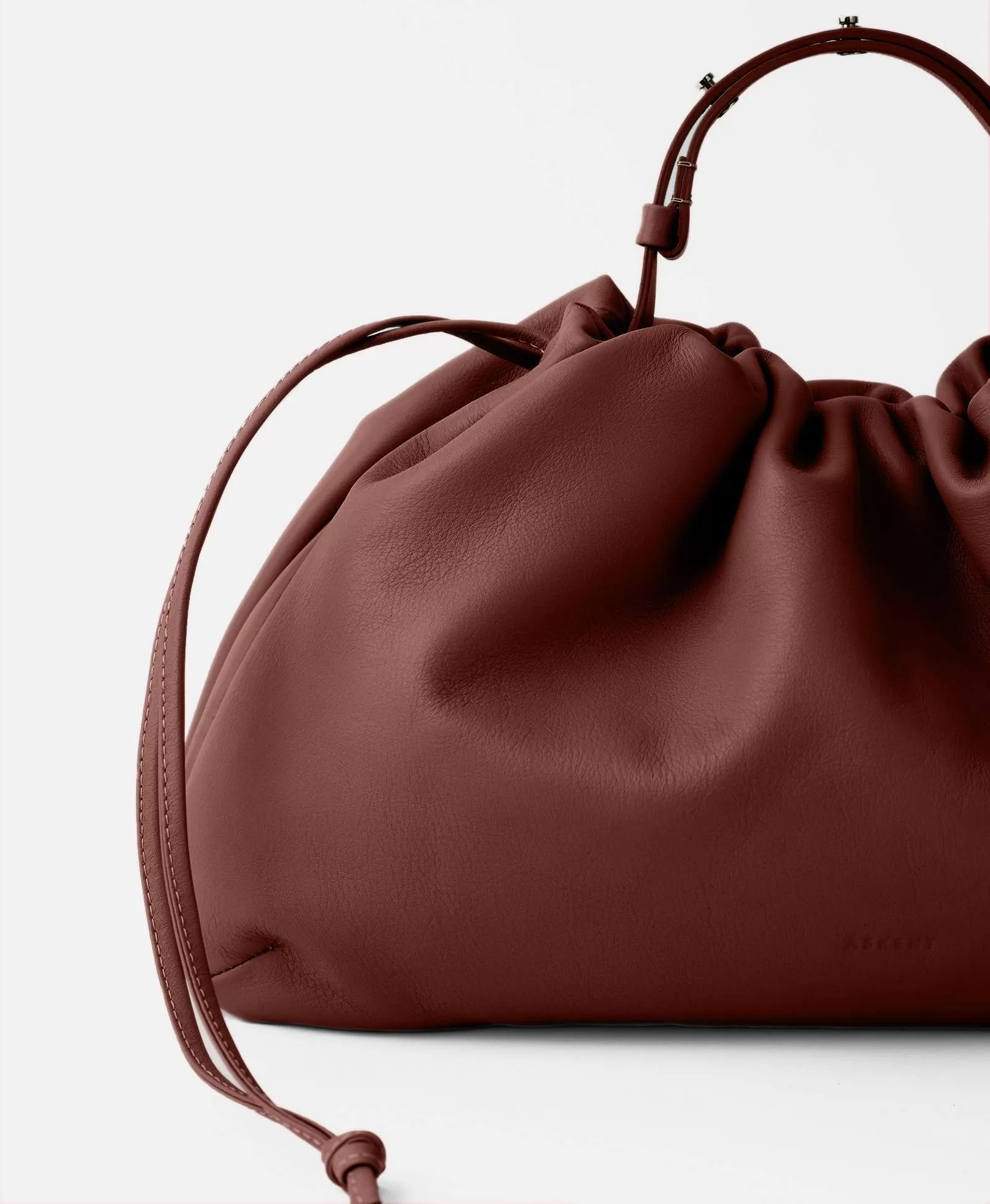 POUCH BAG / MAXI. Цвет: rust. Вид 4