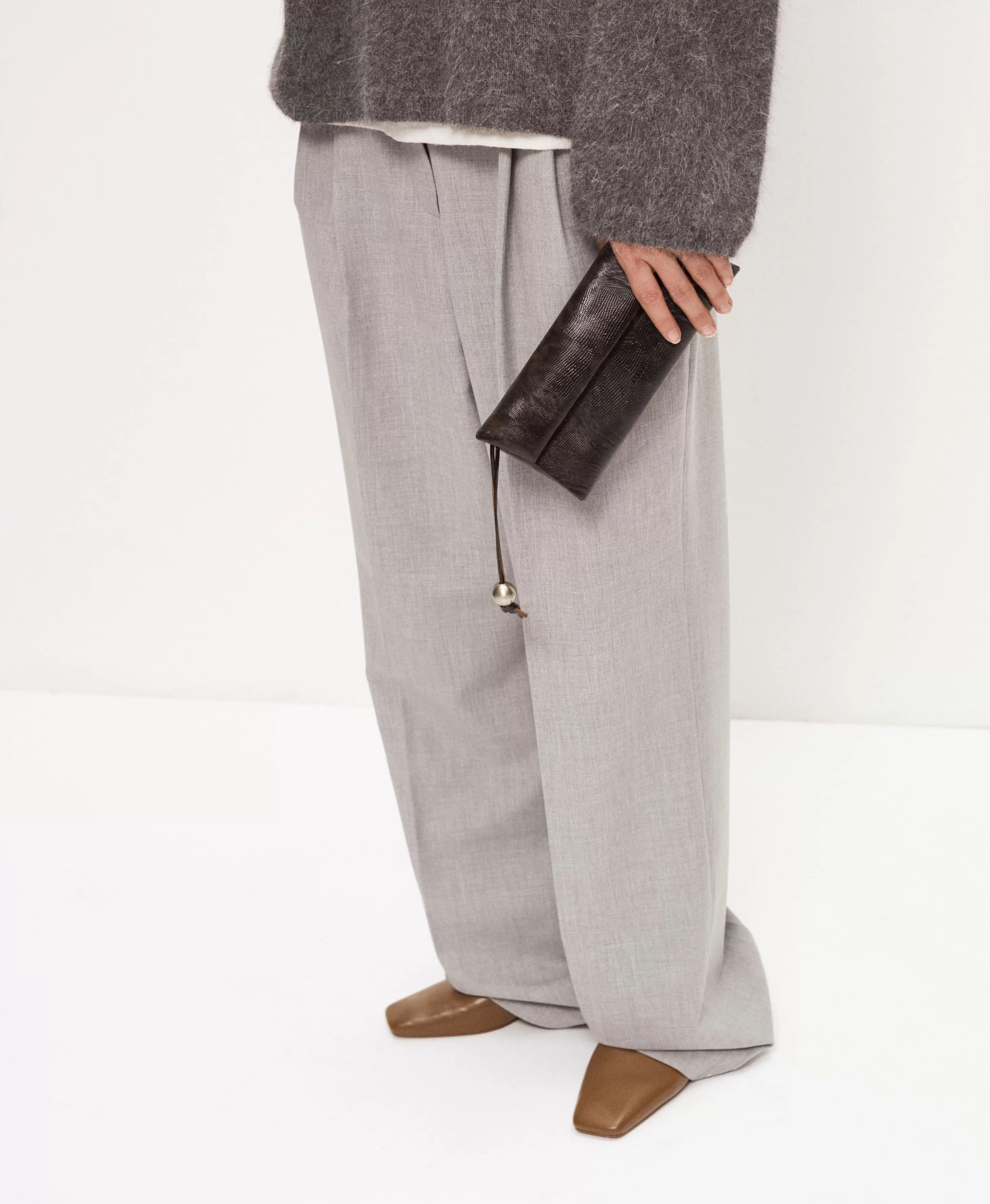 ПОРТМОНЕ-КЛАТЧ ENVELOPE. Цвет: iguana brown. Вид 3