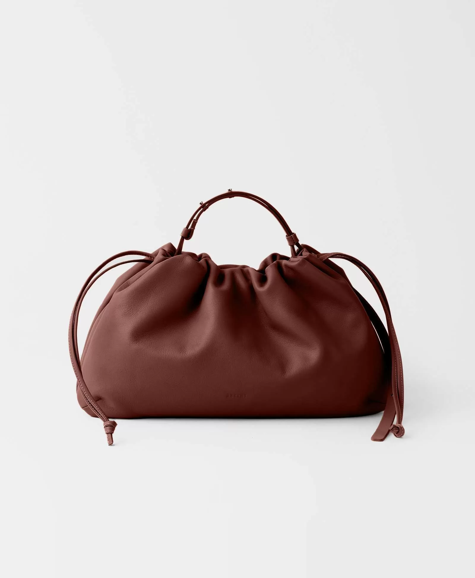 POUCH BAG / MAXI. Цвет: rust. Вид 1