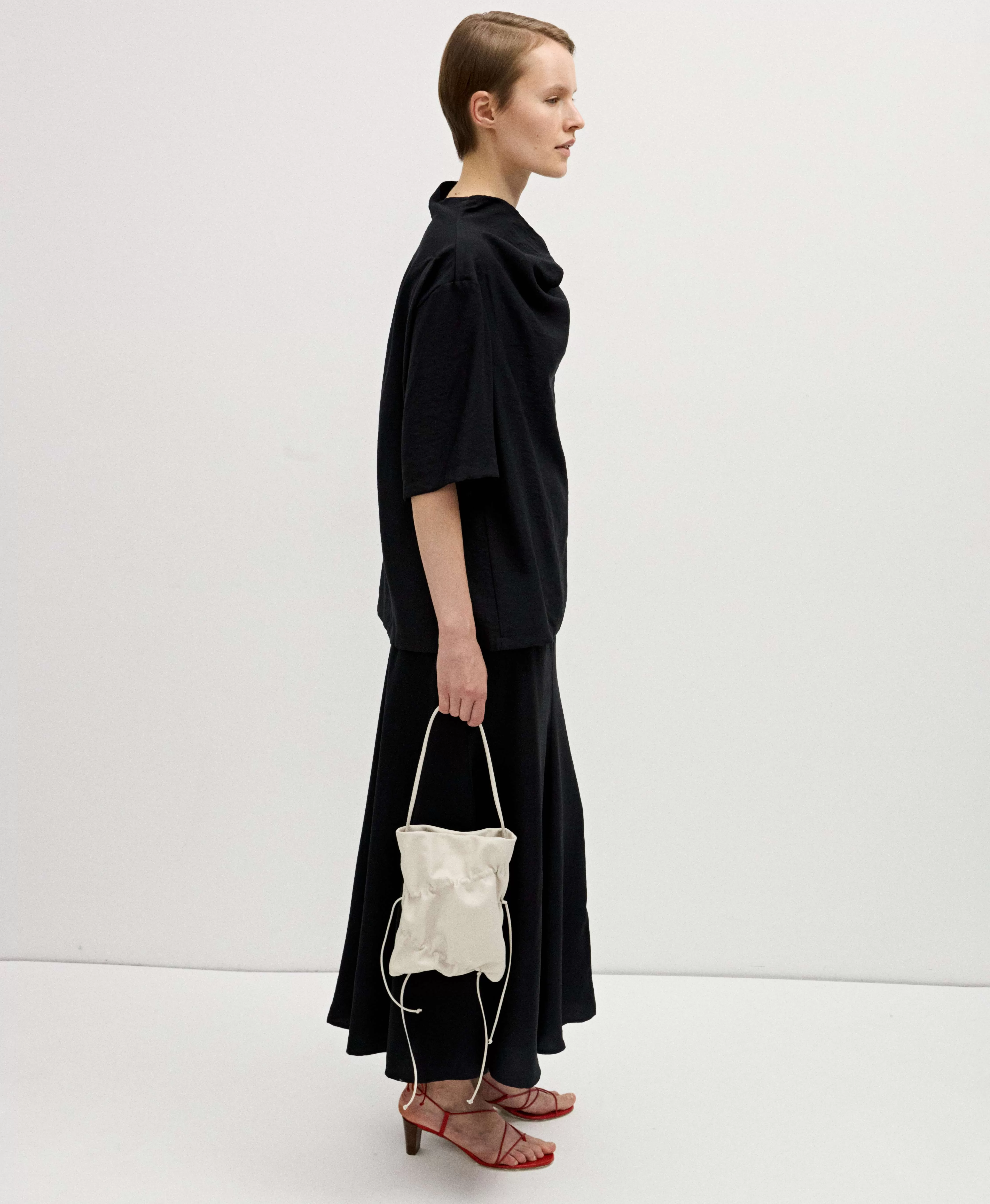 СУМКА CLOUD / MINI. Цвет: off white. Вид 7