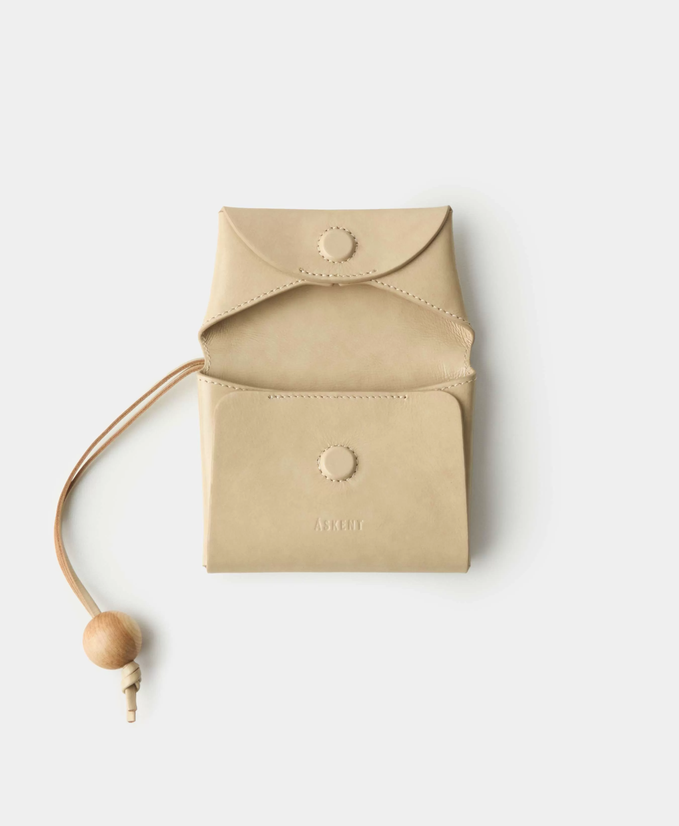 МИНИ-ПОРТМОНЕ ENVELOPE. Цвет: melted butter. Вид 3