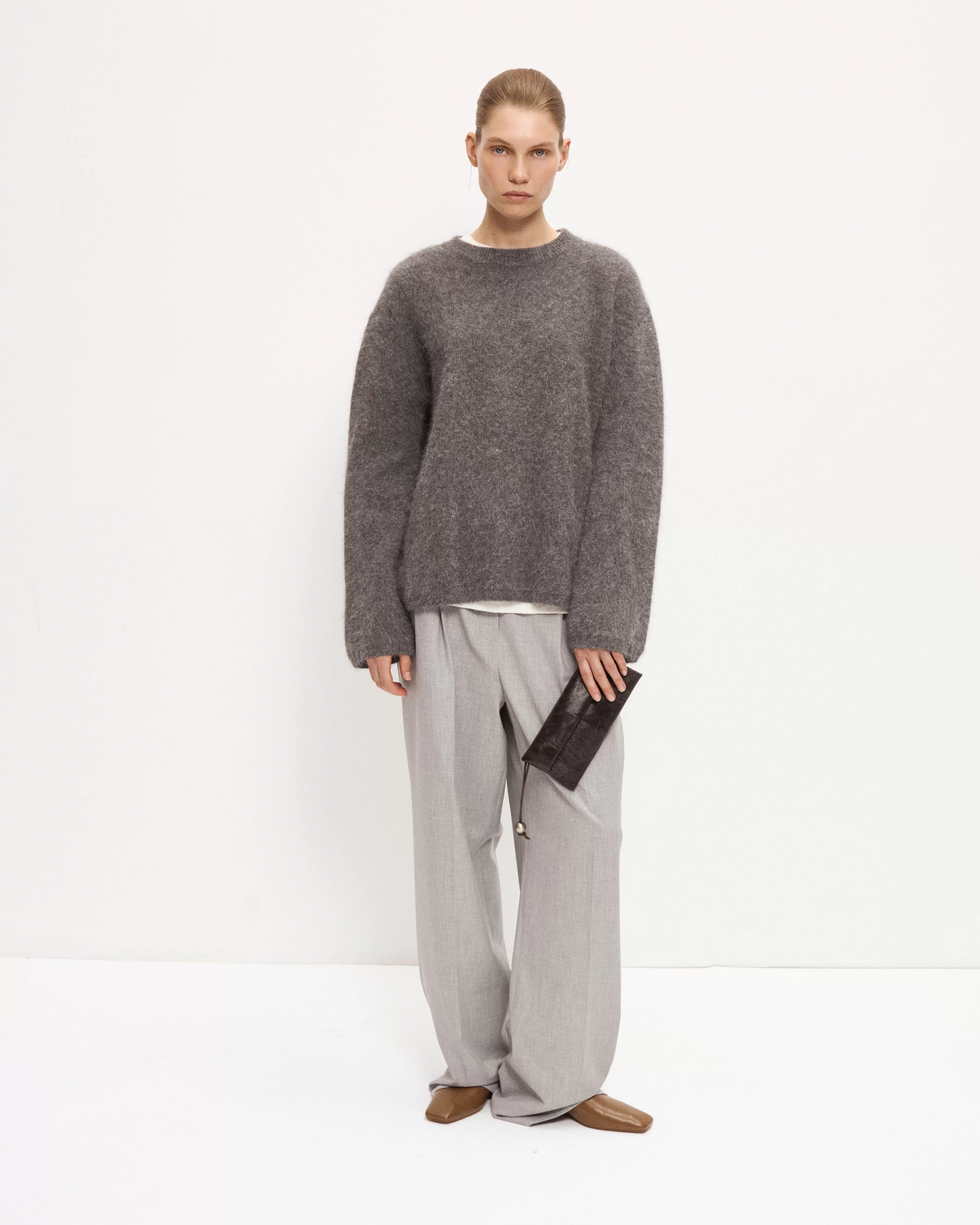 ПОРТМОНЕ-КЛАТЧ ENVELOPE. Цвет: iguana brown. Вид 2